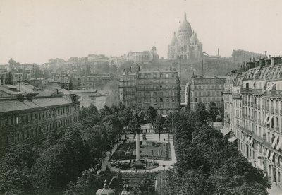 Antwerps Square and the Sacre-Coeur by French Photographer