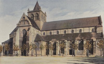 Lillers, Church, Northwest View by French Photographer