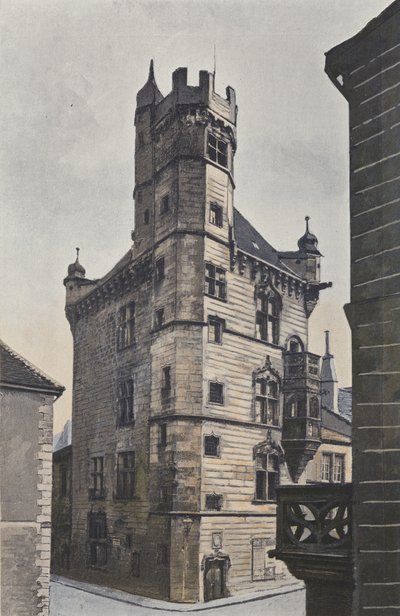 Luxeuil, Former Town Hall or Square House by French Photographer