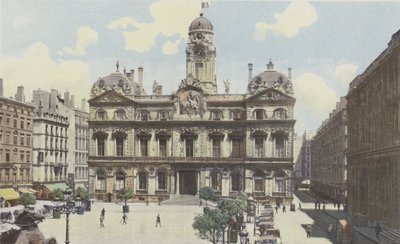 Lyon, Place des Terreaux, City Hall by French Photographer