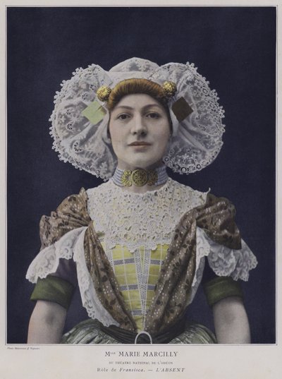 Marie Marcilly as Francisca in The Absent by French Photographer