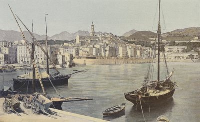 Menton, Port and Old Town by French Photographer