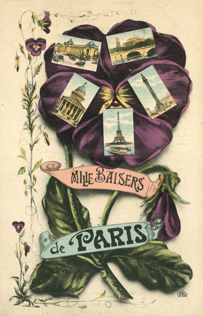 A Thousand Kisses from Paris by French Photographer
