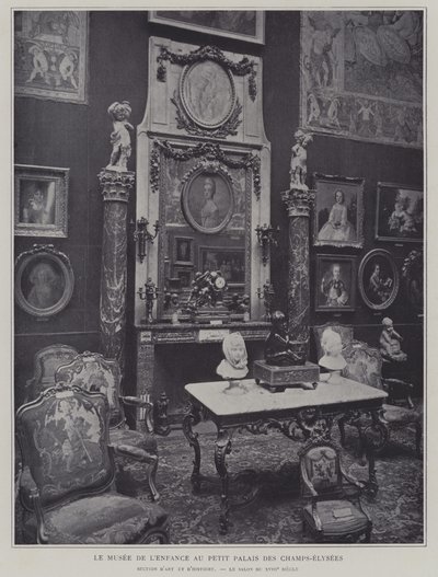 Museum of Childhood in the Petit Palais on the Champs-Elysees, Paris by French Photographer