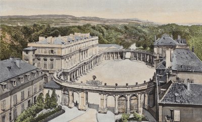 Nancy, Government Palace and Hemicycle of the Carriere by French Photographer