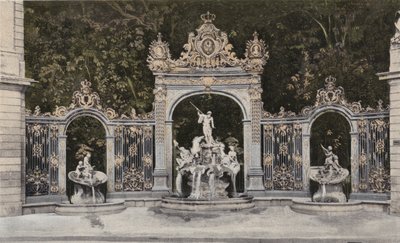 Nancy, Place Stanislas, Fountain of Neptune by French Photographer