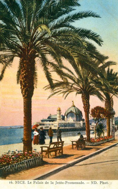 Nice, The Palace of the Jetty Promenade by French Photographer