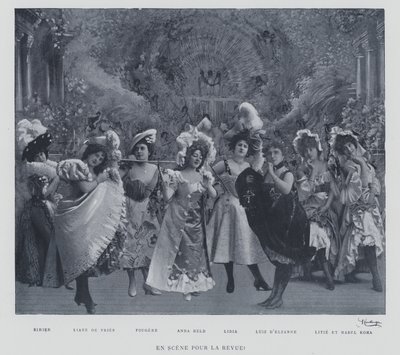 On Stage for the Revue! by French Photographer