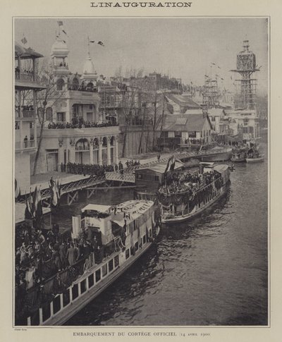 Opening of the Exposition Universelle 1900, Paris by French Photographer