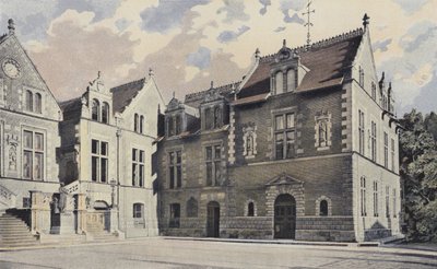 Orleans, City Hall, Main Facade and Right Pavilion by French Photographer