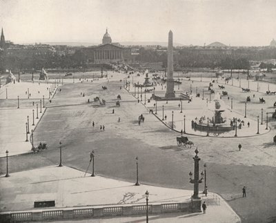 Paris: A South View Looking Across the Place de la Concorde by French Photographer