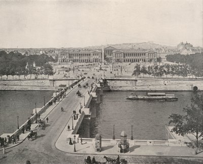 Paris: A View of the Place de la Concorde, looking North by French Photographer