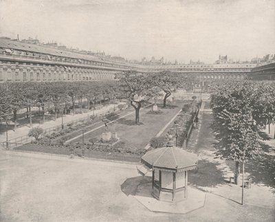 Paris: Garden of the Palais Royal by French Photographer