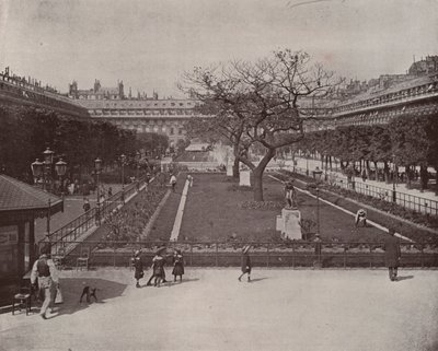 Paris: Garden of the Palais Royal by French Photographer