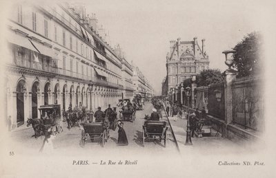 Paris, Rue de Rivoli by French Photographer