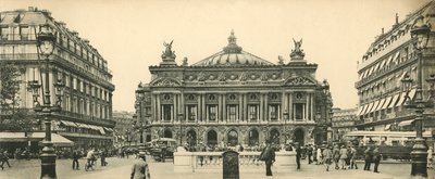 Opera Theatre and Place by French Photographer