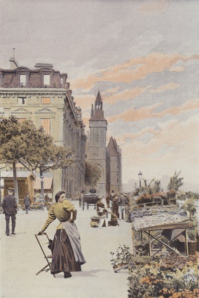 Paris, Quai aux Fleurs by French Photographer