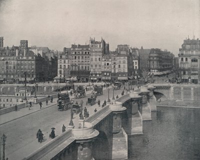 Paris: The Pont Neuf, or New Bridge by French Photographer