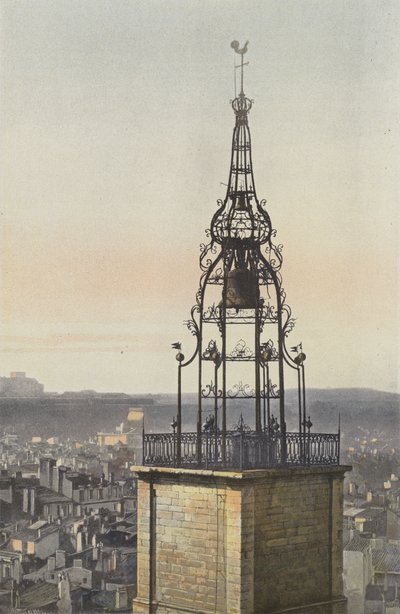 Perpignan, Cathedral Bell Tower by French Photographer
