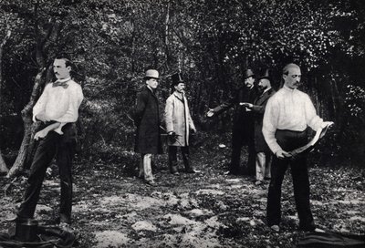 Photographic Staging: The Duel with the Spee by French Photographer