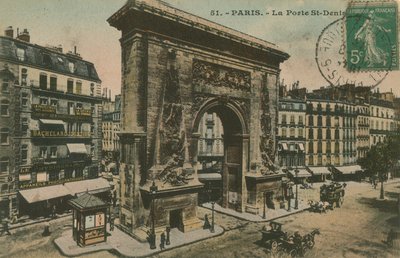 Porte Saint-Denis in Paris, France by French Photographer