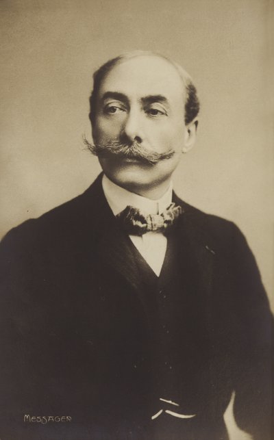 Portrait of Andre Messager by French Photographer