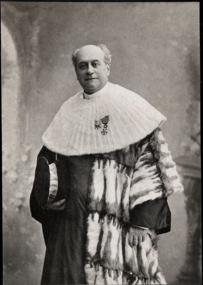 Portrait of Charles Mazeau by French Photographer