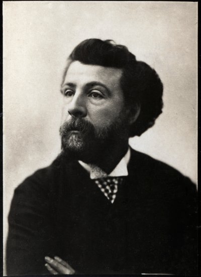 Portrait of Edouard Pailleron by French Photographer