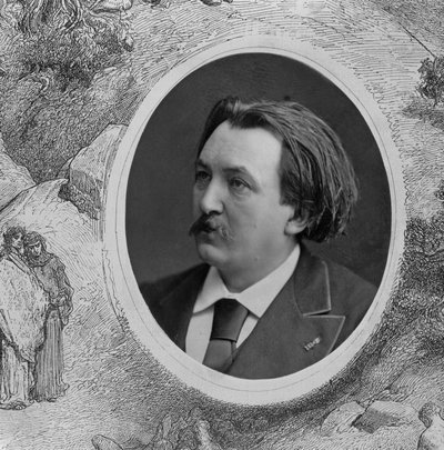 Portrait of Gustave Dore (detail) by French Photographer
