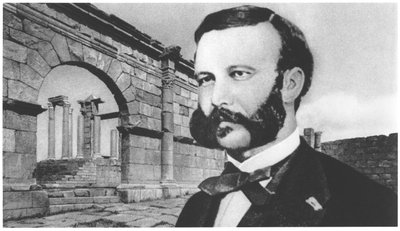 Portrait of Henri Dunant by French Photographer