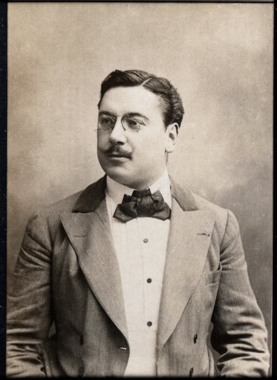 Portrait of Leon Xanrof by French Photographer