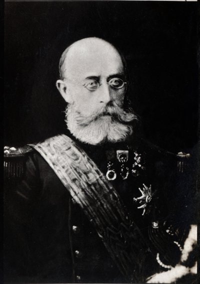 Portrait of Louis Leon Cesar Faidherbe, French general and colonial administrator by French Photographer