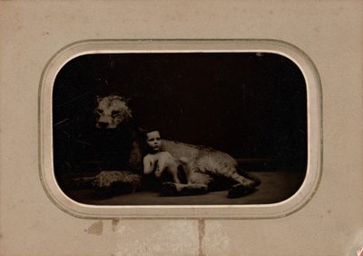Portrait of a Child, c. 1860 by French Photographer