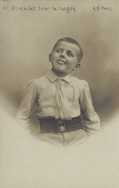 Portrait of a little boy by French Photographer