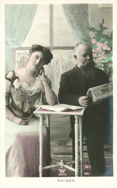 Raison - a French couple failing to communicate by French Photographer