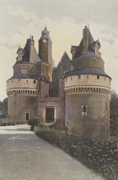 Rambures, Castle by French Photographer
