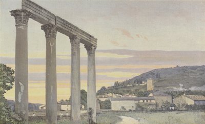 Riez, Ancient Remains on the Right Bank of the Colostre, to the W of the Town by French Photographer