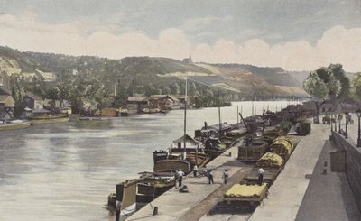 Rouen, Blosseville-Bonsecours Hill (Before the Erection of the Joan of Arc Monument) by French Photographer