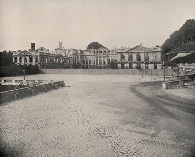 Ruins of the Palace of St Cloud by French Photographer