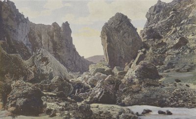 Saint-Georges-de-Levejac, Chaos of Pas de Soucy on the Tarn, Downstream View by French Photographer