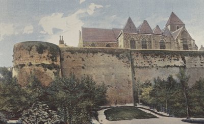 Saint-Valery-sur-Somme, Church and Old Ramparts by French Photographer