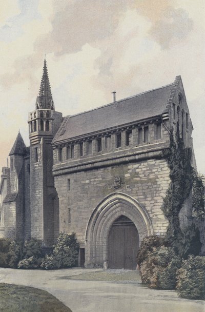 Sainte-Radegonde, Remains of Marmoutier Abbey by French Photographer