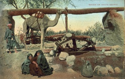Sakia, Upper Egypt by French Photographer