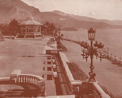 Sea Terrace of the Casino Gardens by French Photographer