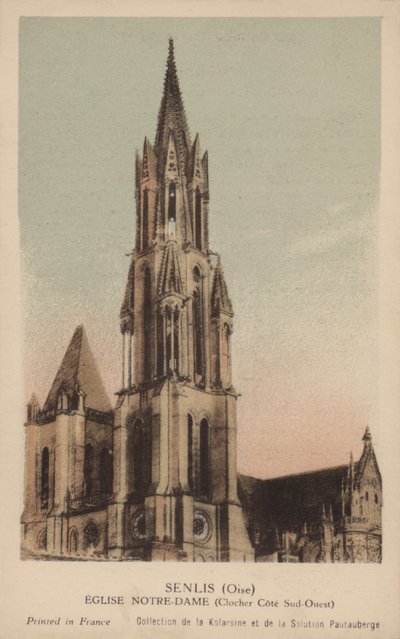 Senlis, Church Notre Dame by French Photographer