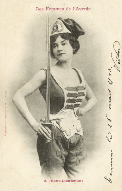 Sub-Lieutenant, Woman of the Future by French Photographer