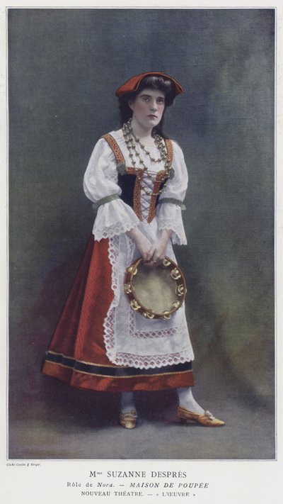Suzanne Despres as Nora in A Doll