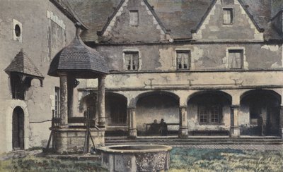 Talcy, Well and Covered Gallery by French Photographer