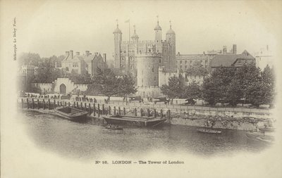The Tower of London and the River Thames by French Photographer
