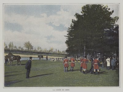 The killing of the stag by French Photographer